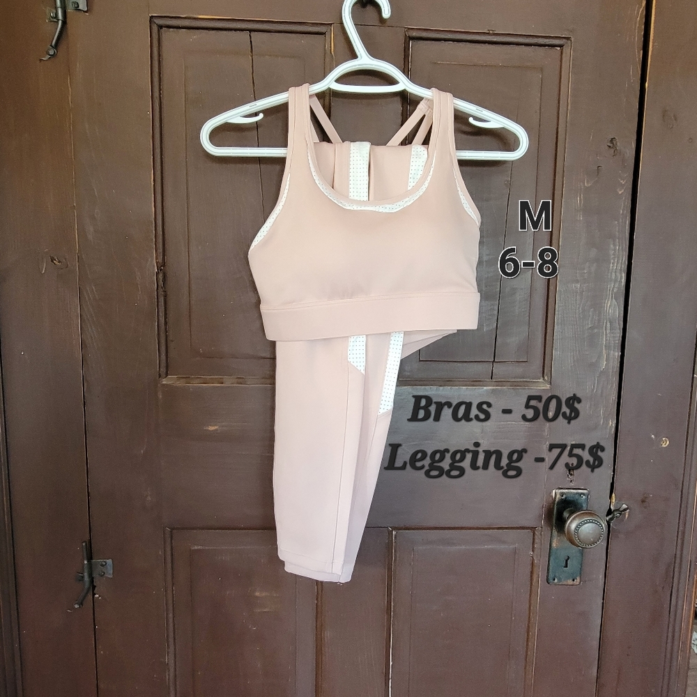 Zyia sport bras and legging set